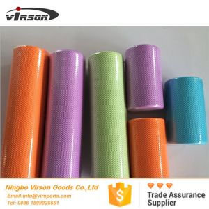 90cm high density eva foam roller with dot design rounded edges