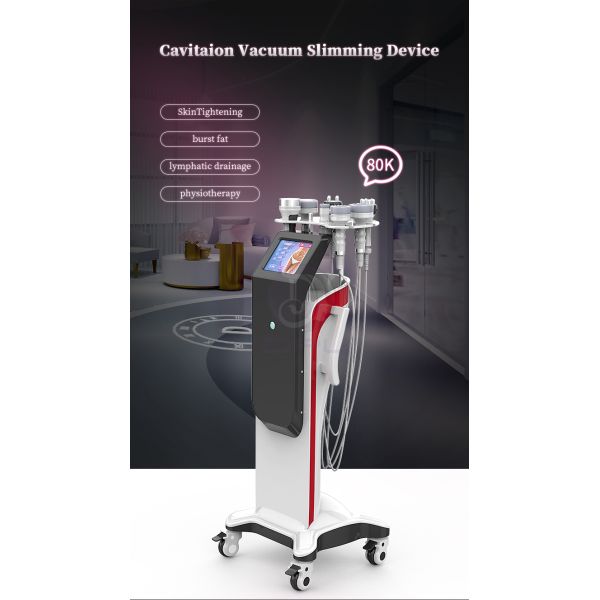 Lipo 8 In 1 80k Ultrasonic Vacuum Cavitation Machine Body Slimming Professional