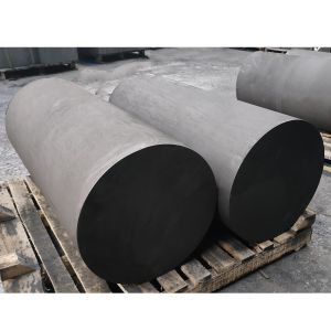 12µm Grain Size Sintering Graphite Rod Smooth Isostatic Carbon Graphite Block