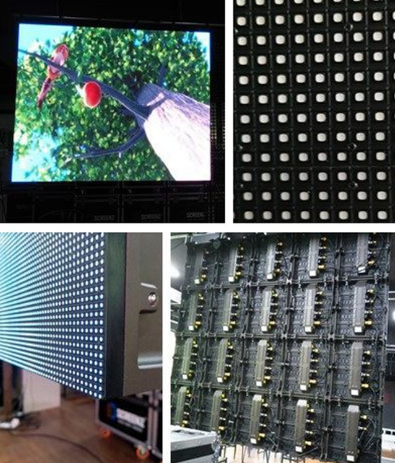 Ultra Slim Smd 3528 LED Die-Cast Aluminum Screen Monitor P10 High Brightness 640mm X 640mm