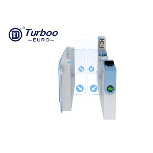 Double Identification Speed Gate Turnstile RS485 Airport Swing Gates