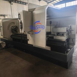 QK1335 QK1353 Horizontal Type Big Bore CNC Pipe Threading Lathe CNC Machine