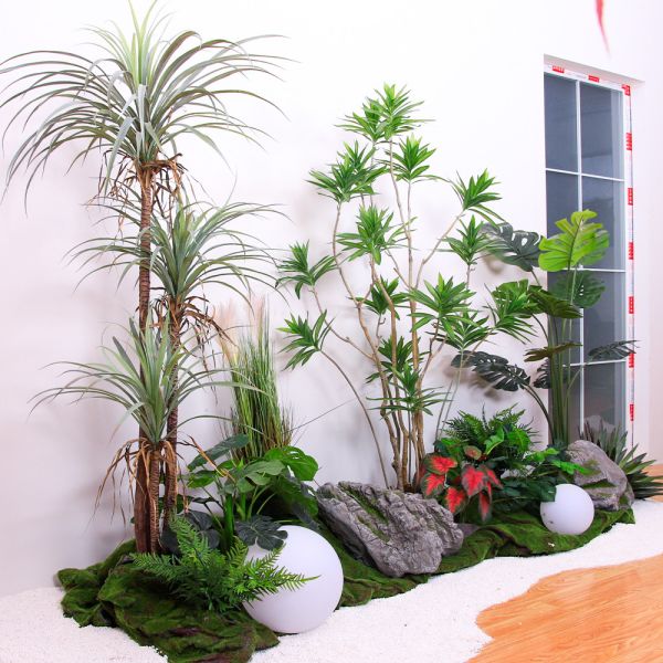 Floral Wedding Interior Artificial Decorative Flower Simulation