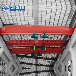 Mobile monorail Single Beam Overhead Travelling Crane With Electric Hoist