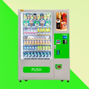 Snack Soda Drink Smart Automatic Vending Machine For Gym School Market