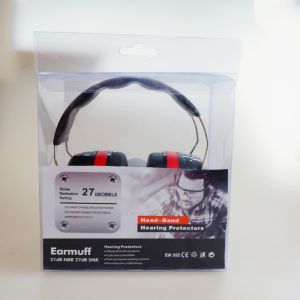 ANSI Approved Industry Lemon Yellow Color Safety Earmuffs with 26dB Adjustment