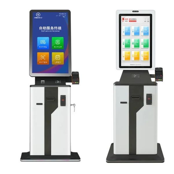Quality Touch Screen Hotel Self Check In Kiosk 32 Inch Parking Car Payment Self Service Kiosk for sale