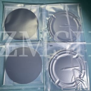 SiC Silicon Carbide Ceramic Trays Plate Wafer Holder ICP Etching Process For