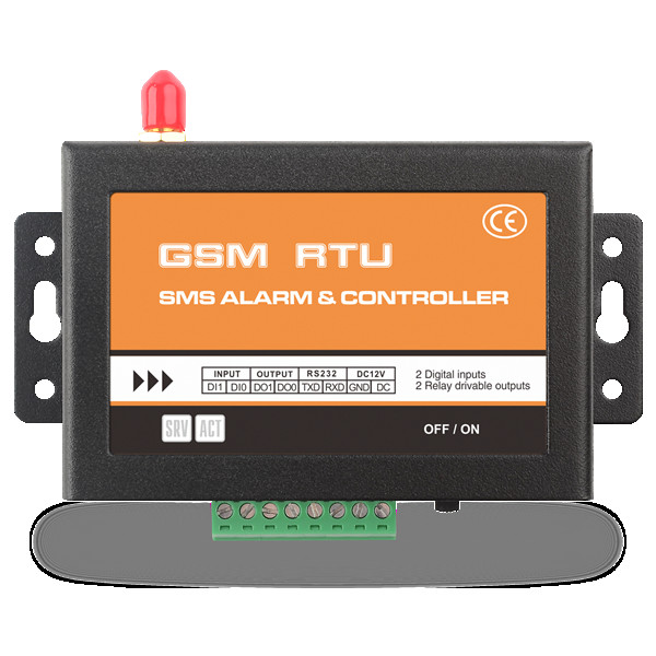 Quality gsm alarm power lost with 2 digital input and 1 relay out for water pump controller for sale