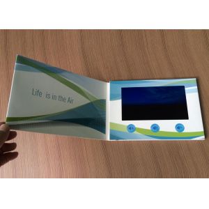 Innovative marketing & communication 7'' screen Button controlvideo graphic