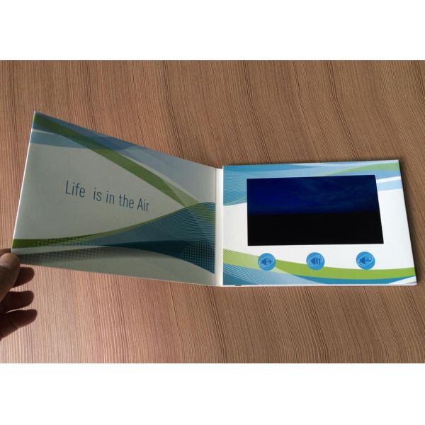 Innovative marketing & communication 7'' screen Button controlvideo graphic