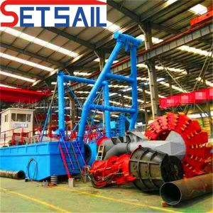 Rexroth Hydraulic System Wheel Bucket Dredger for Discharge Pipe Diameter 200mm