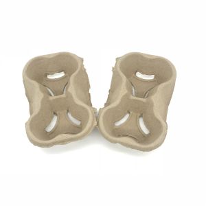 Recyclable Coffee Cup Carrier Biodegradable Take Away Cup Holder