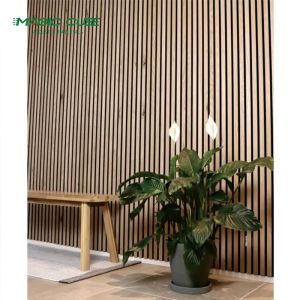 Buy cheap Akupanel Wooden Slat Acoustic Panels MDF Slatwall Noise Absorbing Panels from wholesalers