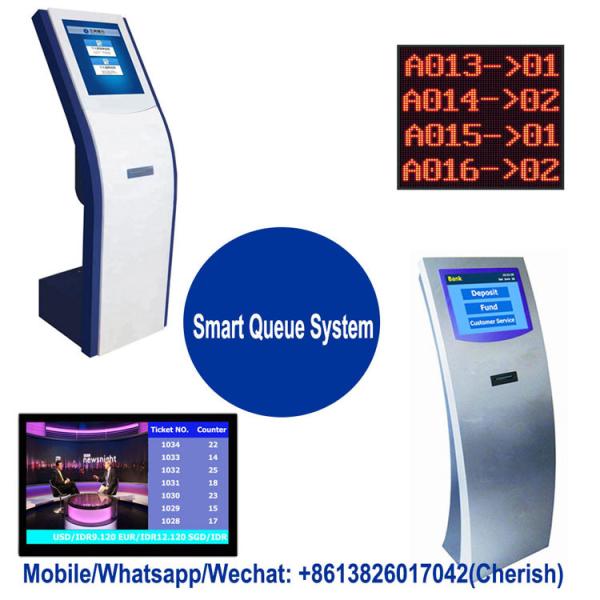 Quality Web Based Bank Wireless Waiting Token Number Queue Management System for sale