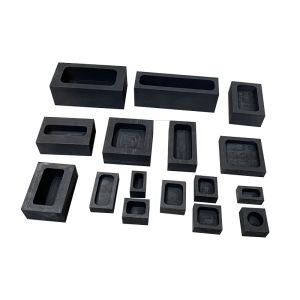Chemical Composition Graphite Ingot Bar Mold Mould Crucible for Melting Gold