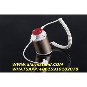 COMER alarm display skeleton for handsets stands with security and price tags in