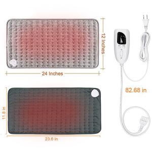 China Far Infrared Electric Heated Pad 12×24inches Size For Hot Compress OEM on sale