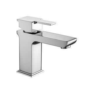 Chrome Modern Quality Basin Mixer Taps for Basin & Bathroom T8792W