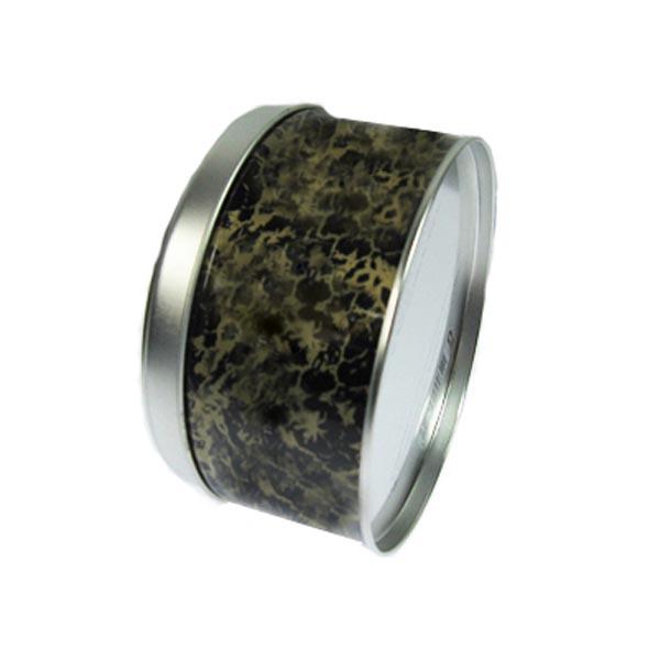 Custom Printed Round Child Resistant Pre-Roll Metal Tin Box For Medical Package