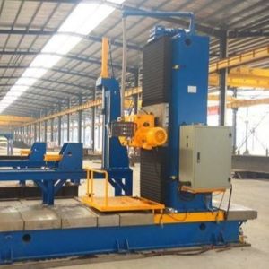 Adjustable End Face Automatic Milling Machine 5.5Kw Steel Structure