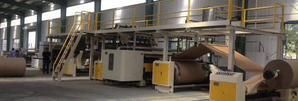 Dpack corrugator DWJ150-1800-2ply corrugated cardboard production line High