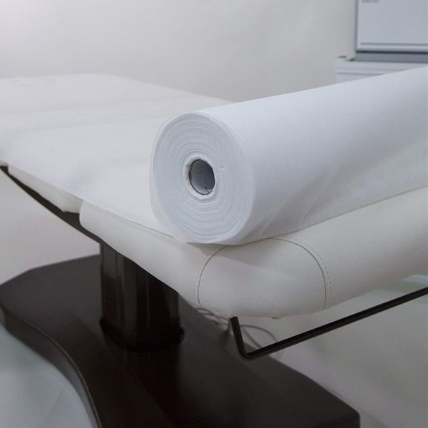 Disposable SMS Waterproof Bed Cover Single Layer Non Woven White Spa Massage