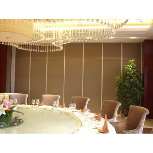 Movable Operable Partition Walls For Restaurant / Soundproof Room Dividers