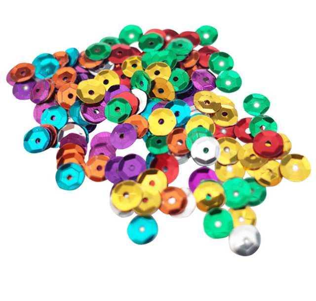 365 Colors Loose Round and Circle PVC Sequin Panels for Weddings Parties Cloth Decorate Wedding Decorations Bulk Packaged in Candy Box