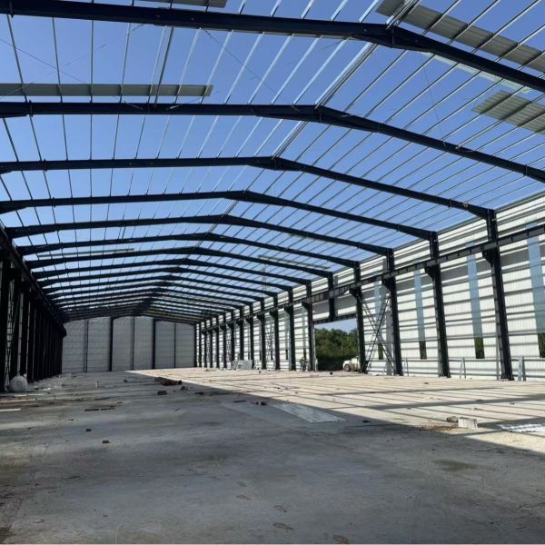 Industrial Style Steel Structure Warehouse Building And Office Application