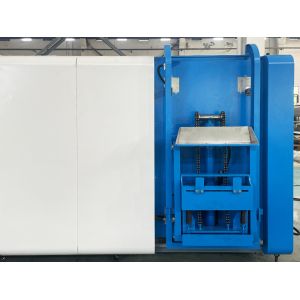 Blue Food Waste To Fertilizer Machine Compost 3 Phase Automatic