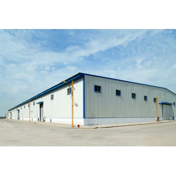 Precision Prefabricated Steel Shed Storage, Hot Dip Galvanized Pre-Engineered