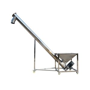 Screw Auger Feeder for Custom Conveying System Stainless Steel Flexible Powder