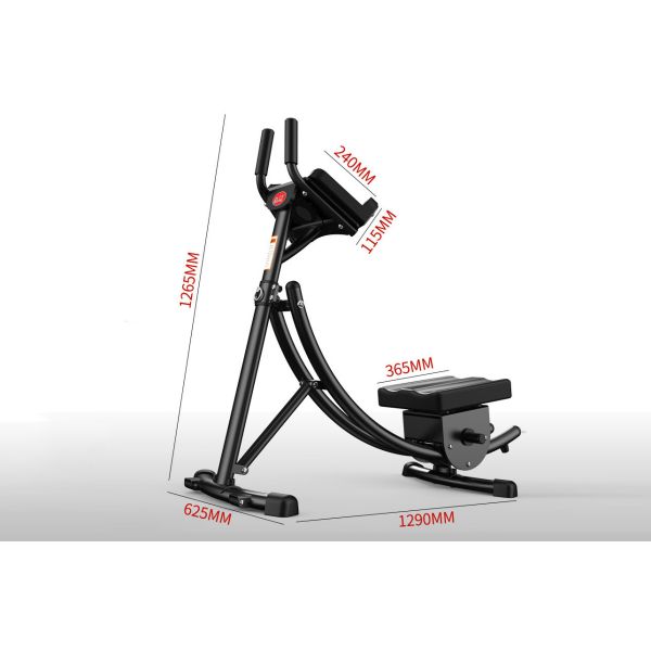 Waist Shaping Triangular Structure Abdominal Trainer Machine Exercise To Lose