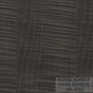 OEM Dyed ASH Grey Veneer Crown Cut / Straight / Irregular Texture Grain