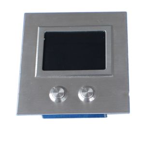Stainless steel metal industrial touchpad pointing device IP65 waterproof