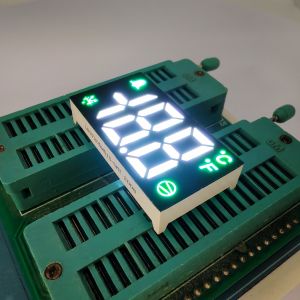 China Ultra White/Green Triple Digit 7 Segment LED Display for Water Heater on sale