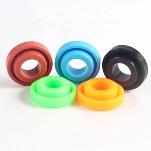 Custom Round Silicone Rubber Grommet Excellent Electrical Properties Abrasion