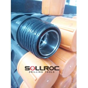 Black Coated 4 4.5 Inches Reverse Circulation Drilling Pipes Excellent Abrasion