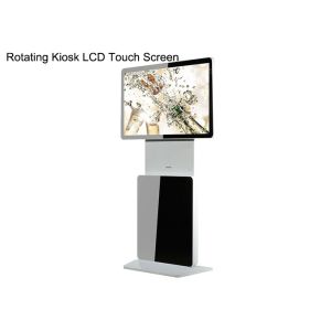 Rotating LCD Digital Signage , Full HD 1080p LCD Advertising Board