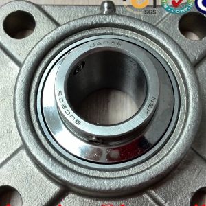 Shaft 40mm Square Flanged Housing UCF208 Pillow Block Four Bolt 40x130x51.2 mm