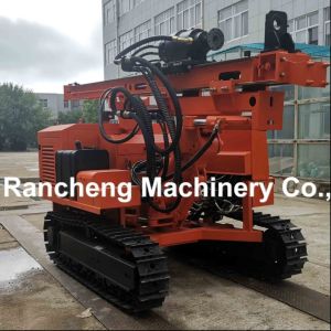 20-100mm Bore Depth Multi-Functional Solar Pile Driver For 120º Skid Pitch