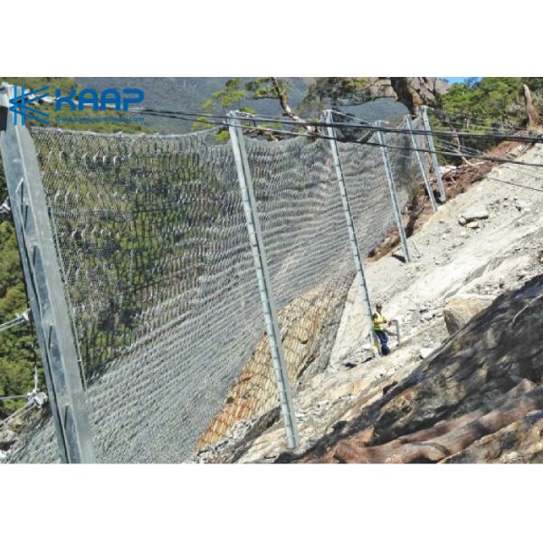 High Tensile Steel Gabions , Welded Gabion Baskets Rock Fall Protection