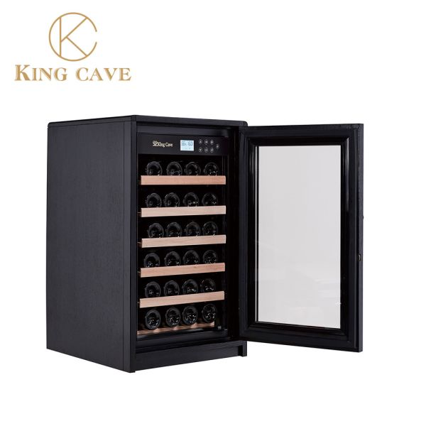 Quality American Oak And Canadian Cedar Custom Wine Cooler With LCD Panel for sale