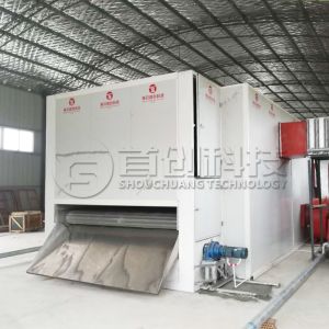 Nuts Beans Processing Automatic Continuous Belt Dryer Peanut Pistachio Coffee