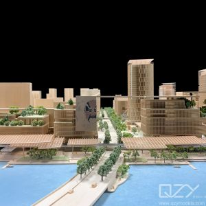 Aecom Parametric Architecture Structural Model 1/500 5G Smart City