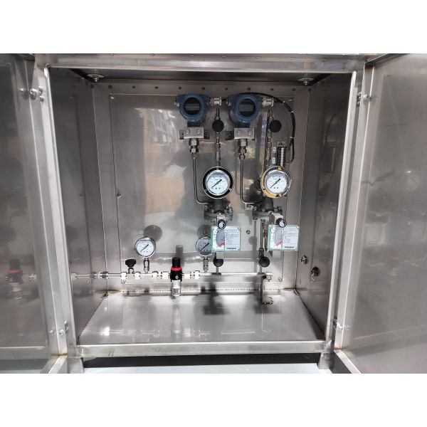 Bubble Level Meter Air-Blowing Liquid Level Gauge for Precise Measurement of