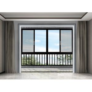 Customizable Size Aluminum Sliding Window with Multi-point Locking and 10 Years Warranty