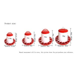 High Quality Poultry Farming Automatic Plastic Chicken Feeders and Drinkers