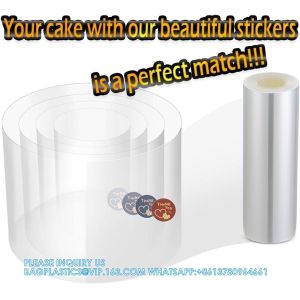 Cake Collars Acetate Rolls Clear Cake Strips Transparent Mousse Cake Collar